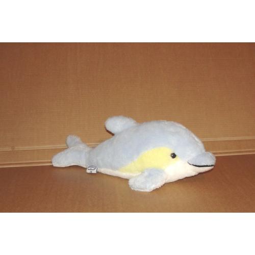 Dauphin Peluche La Pelucherie Nounours  44cm