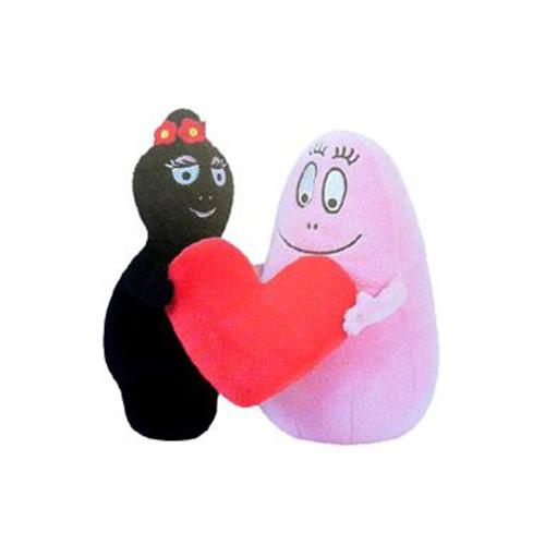 Barbapapa - Peluche Couple 18 Cm