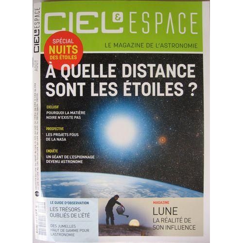 & Ciel Et Espace N° 519 Août 2013