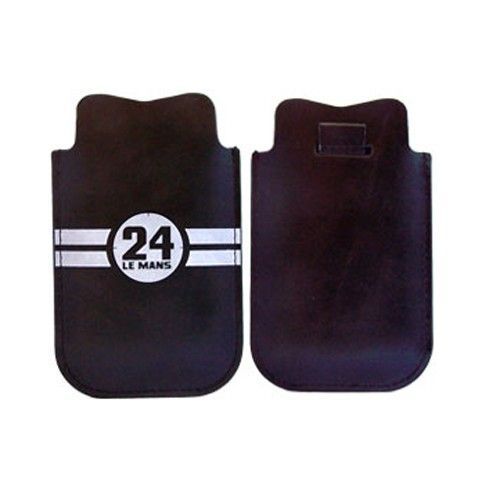 Etui Pouch Noir Racing Vintage 24 Heures Du Mans Iphone 4 Et 4s