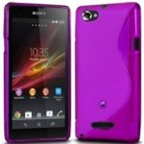 Silicone Sony Xperia L C2105 Violet