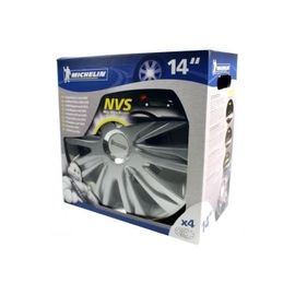 Michelin 4 Enjoliveurs 14" Chromé Nvs42