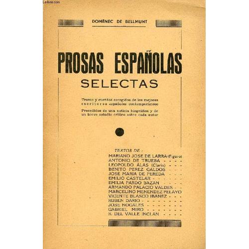 Prosas Españolas Selectas