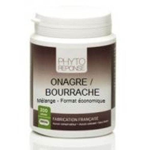 Huile Onagre Et Bourrache 200 Capsules Phytoreponse 