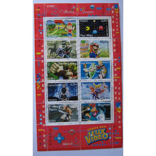 Timbres « Heros Des Jeux Video » (2006)