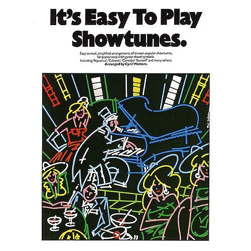 It's Easy To Play Showtunes Piano Voice Guitar