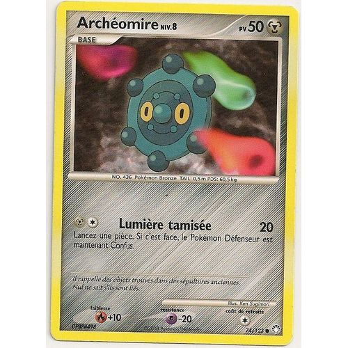 Archeomire - #436 - 50 Pv - Diamant Et Perle - Trésors Mystérieux - 074/123 - Commune