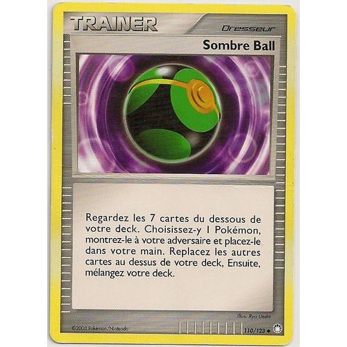 Sombre Ball - Trainer - 0 Pv - Diamant Et Perle - Trésors Mystérieux - 110/123 - Peu Commune