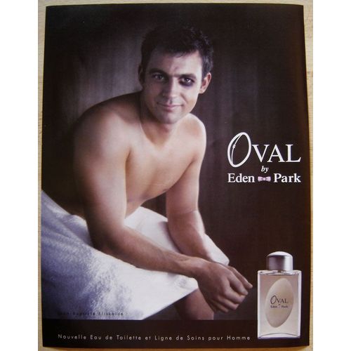 Publicité Papier - Parfum Oval By Eden-Park Et Jean-Baptiste Elissalde De 2006