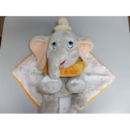 Doudou Peluche Elephant Dumbo Et Sa Couverture Disney  1650480