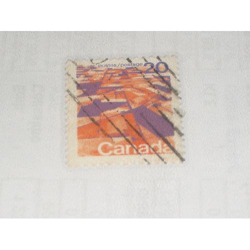 Timbre Canadien De 20 Cents, Art.