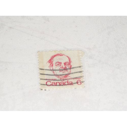 Timbre Canadien De 6 Cents,  Pearson.