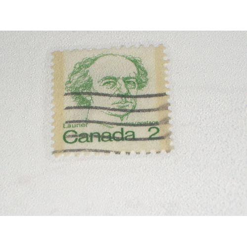 Timbre Canadien De 2 Cents, Laurier.