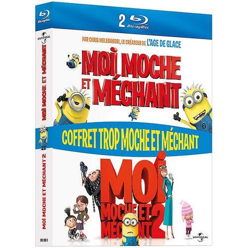 Coffret Trop Moche Et Méchant : Moi, Moche Et Méchant 1 Et 2 - Blu-Ray