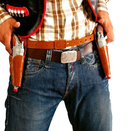 Cartouchière Double + 2 Pistolets