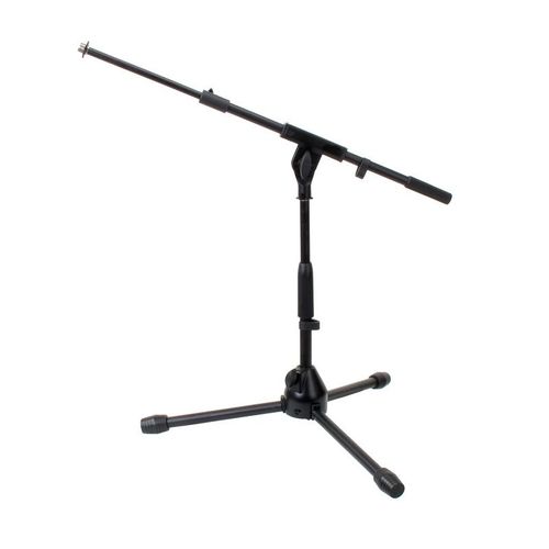 Pronomic MS-420 trépied de micros bas, noir