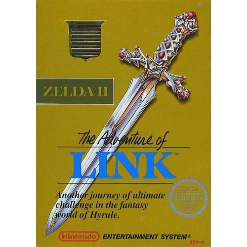 Zelda Ii: The Adventure Of Link Nintendo Nes