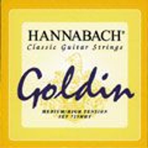 Cordes Hannabach Goldin Pour Guitare Classique