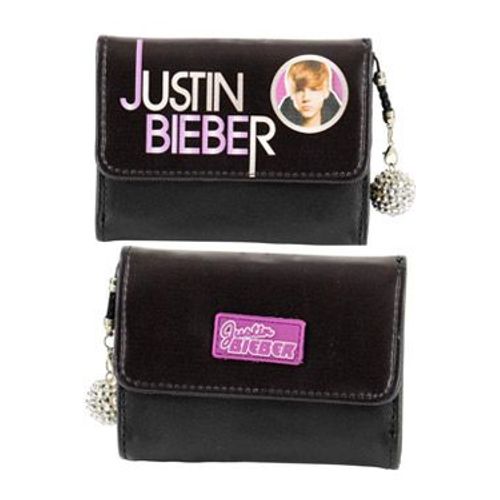 Justin Bieber - Porte-Monnaie & Chaînette Black & Pink
