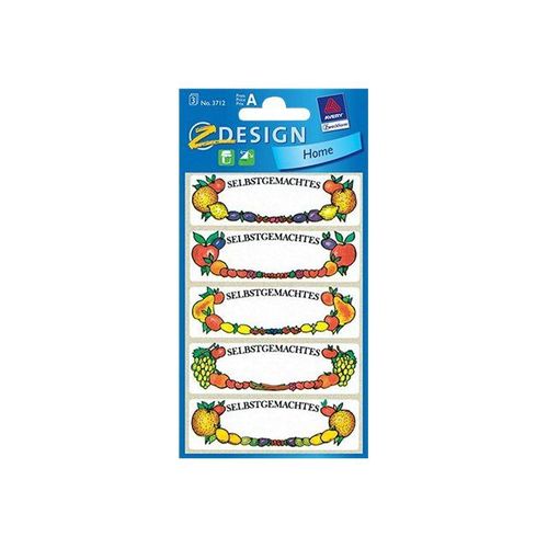Avery Zweckform Z-Design Home - Étiquettes en papier autocollantes - 76 x 120 mm 15 étiquette(s) ( 3 feuille(s) x 5 )