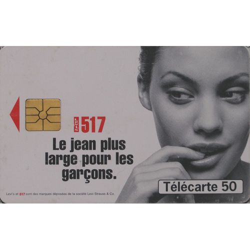 Télécarte 50 - Levis 517