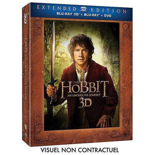 Le Hobbit : Un Voyage Inattendu - Version Longue - Blu-Ray 3d + Blu-Ray + Dvd + Copie Digitale