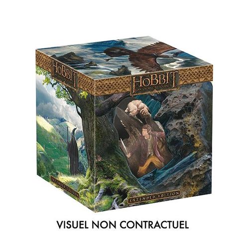 Le Hobbit : Un Voyage Inattendu - Version Longue + Statue Collector Bilbo & Gollum - Blu-Ray 3d + Blu-Ray + Dvd + Copie Digitale - Édition Limitée