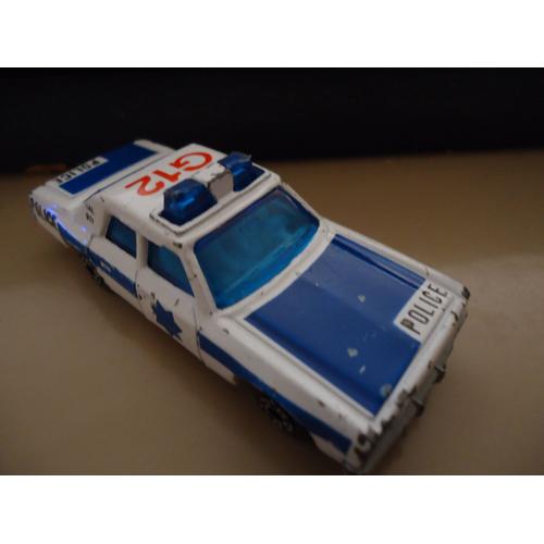 Matchbox Speedfast Plymouth Gran Fury 1979 Police  G12