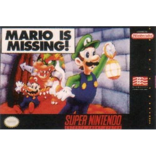 Mario Is Missing Snes Super Nintendo