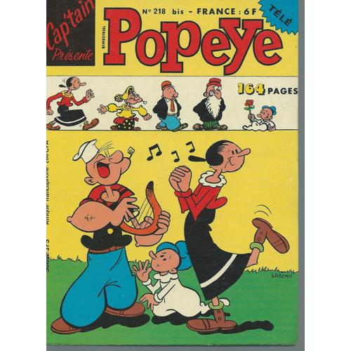 Cap'tain Présente : Popeye N° 218 Bis ; "À Chacun Sa Mode "
