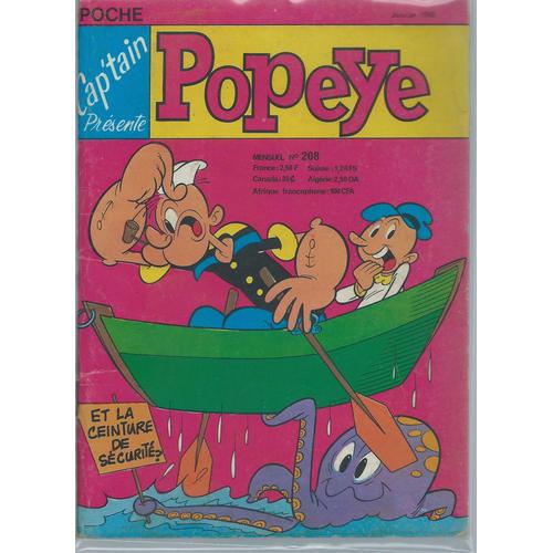 Cap'tain Présente : Popeye N° 208