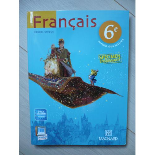 Français 6e Specimen Étudiant