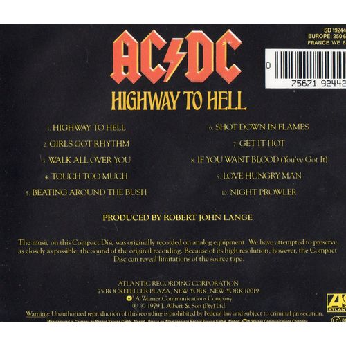 Highway To Hell