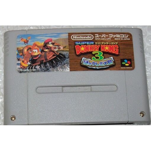 Jeu Donkey Kong Country 3 - Super Famicom (SNES Japonais), Très Bon état Complet