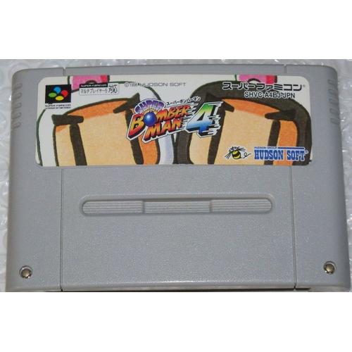 Super Bomberman 4 Super Famicom Nintendo Sfc 505a [Import Japonais]