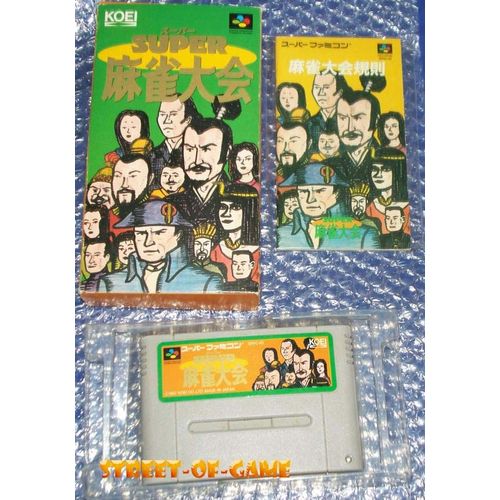 Super Mahjong Taikai Super Famicom Complet Sfc 1300 2501e [Import Japonais]