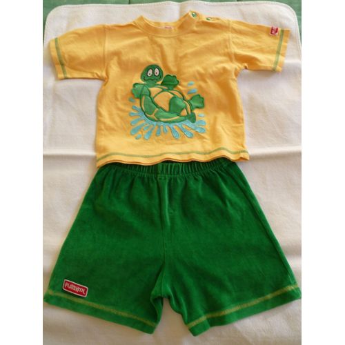 Ensemble Garçon Short + Tee Shirt Playskool Taille : 2 Ans