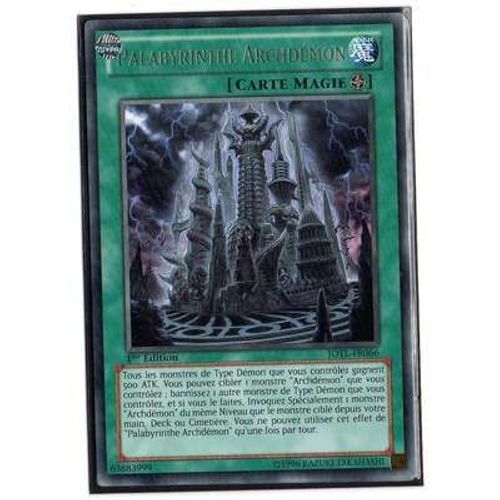 Palabyrinthe Archdémon- Jotl 66- Rare
