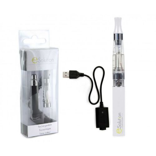 Cigarette électronique E-Solution 650mAh - Blanc