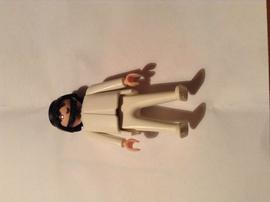 Accessoire Playmobil Personnage Avec Barbe Noire