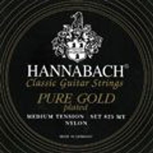 Cordes Hannabach Pure Gold Pour Guitare Classique