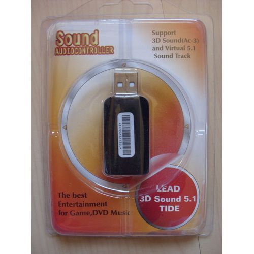 Carte son USB 3D Sound
