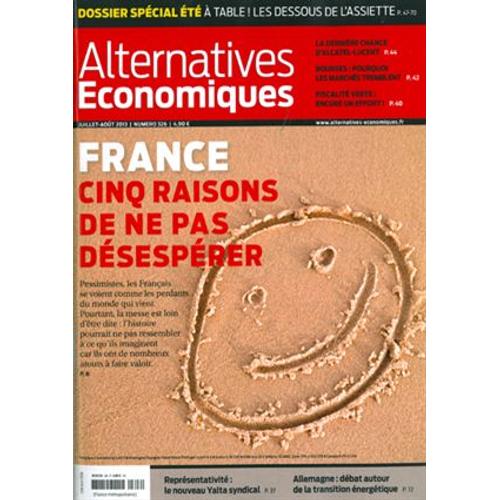 Alternatives Economiques N°326 : France, Cinq Raisons De Ne Pas Désespérer - Fiscalité Verte