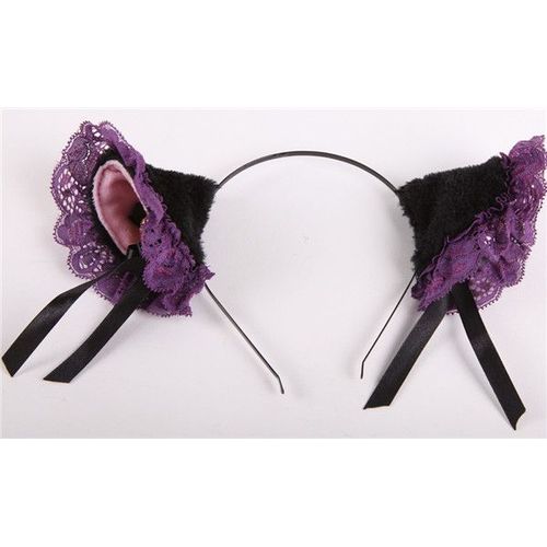 Serre Tete Oreille Chat (Pince Barrettte Japonais Déguisement Cosplay Costume)Kawai Émo