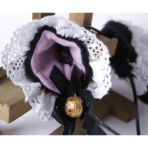 Serre Tete Oreille Chat (Pince Barrettte Japonais Déguisement Cosplay Costume)Kawai Émo