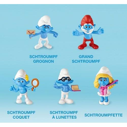 Les Schtroumpfs 2 Happy Meal 2013 Lot De 5 Schtroumpfs