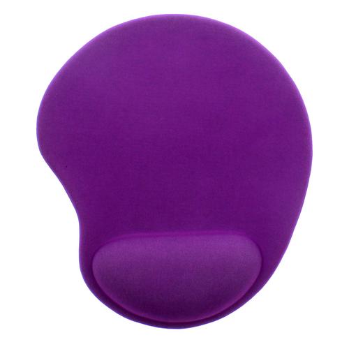 Tapis souris repose-poignet gel violet - ERGO-DESIGN