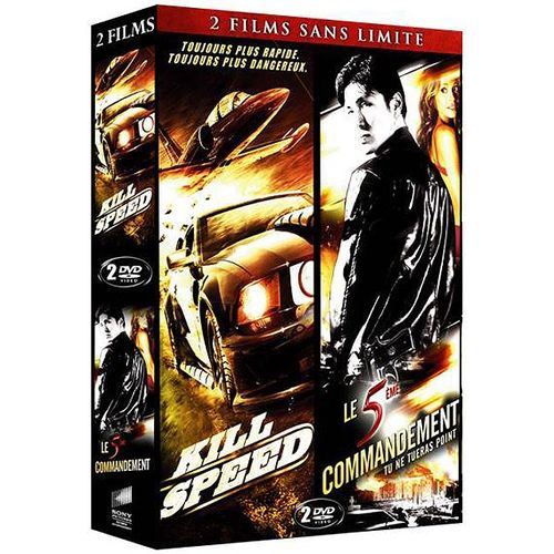 2 Films Sans Limite : Kill Speed + Le 5ème Commandement - Pack