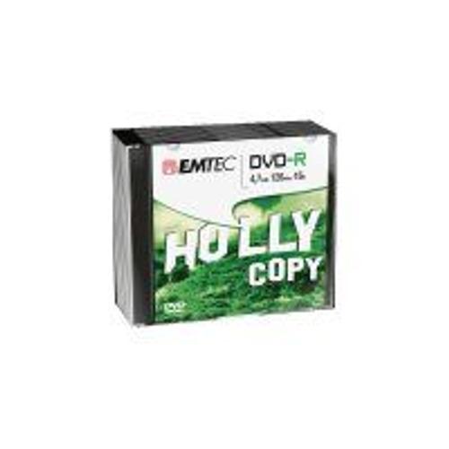 DVD-R Emtec 4,7GB  10pcs 16x Slim NEW PACKAGING