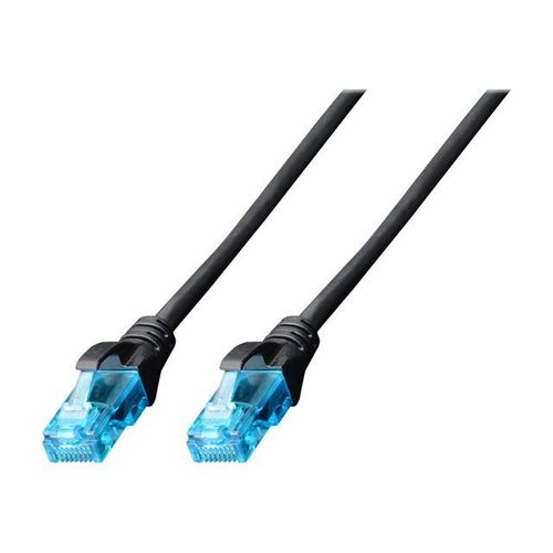 Patchkabel DIGITUS RJ45 U/UTP Cat5e 5,00m schwarz